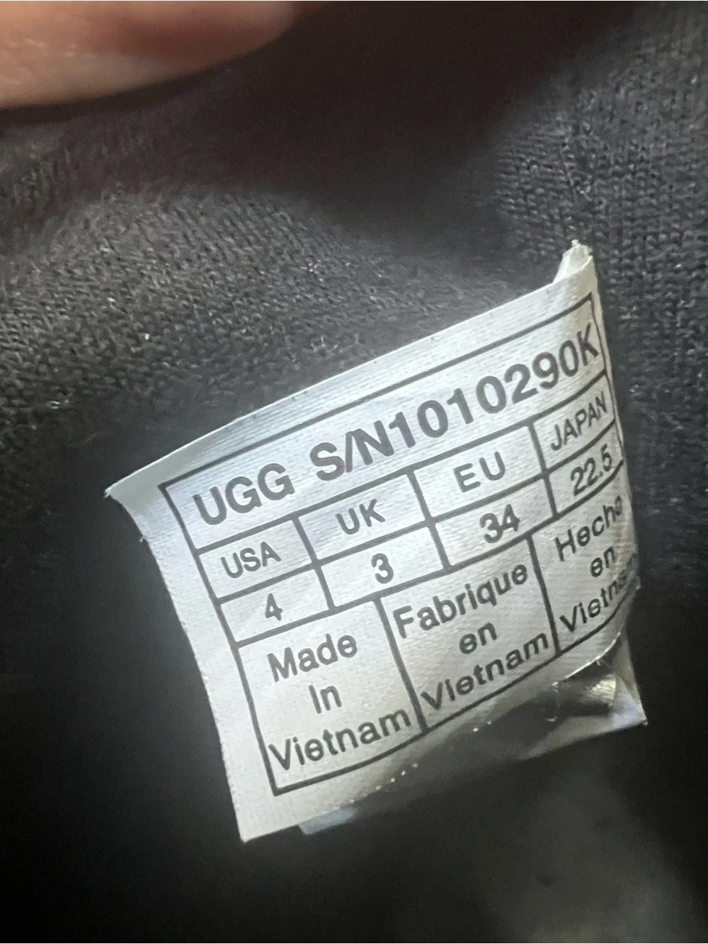 UGG soft suede